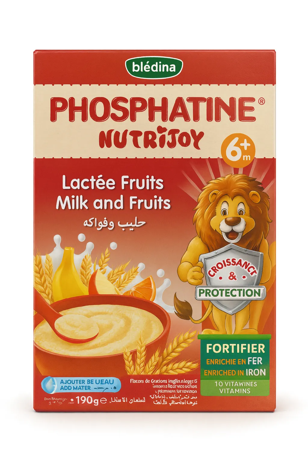 phosphatine lactée fruits - Bébé| Supermarche Dakar-Senegal